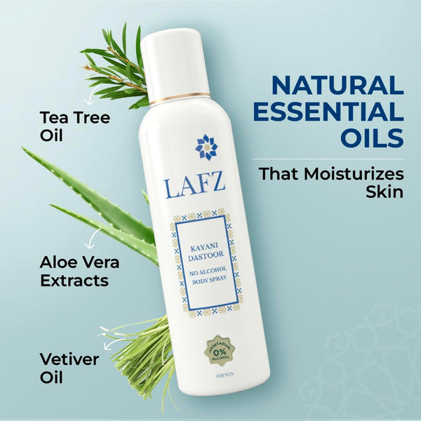 Lafz Body Spray 100 GM Men No Alcohol - Kayani Dastoor