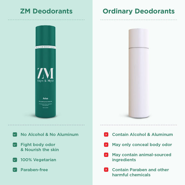 ZM Zayn & Myza Premium Unisex Body Spray 200 ML - Arise