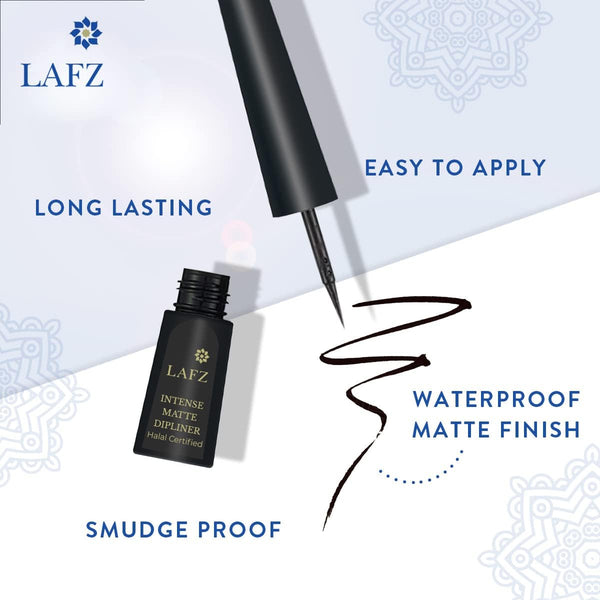 Lafz Matte Dipline - Intense Black 3.7 ML
