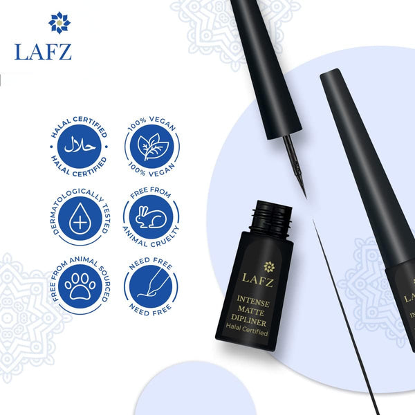 Lafz Matte Dipline - Intense Black 3.7 ML