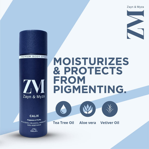 ZM Zayn & Myza Premium Unisex Body Spray 200 ML - Calix