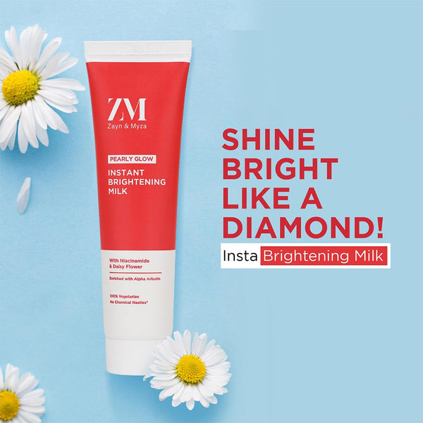 ZM Pearly Glow Insta Brightening Milk Tube 25 ML