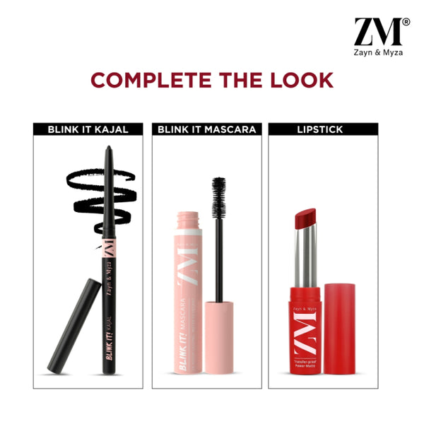 ZM Zayn & Myza Transfer Proof Power Matte Lipstick 3.2 GM