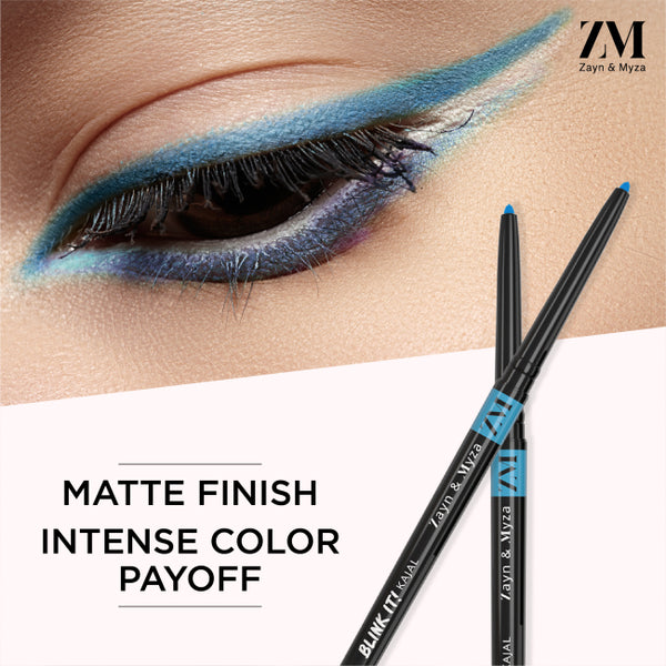 ZM Zayn & Myza Kajal Blink IT Blue - 0.35 GM