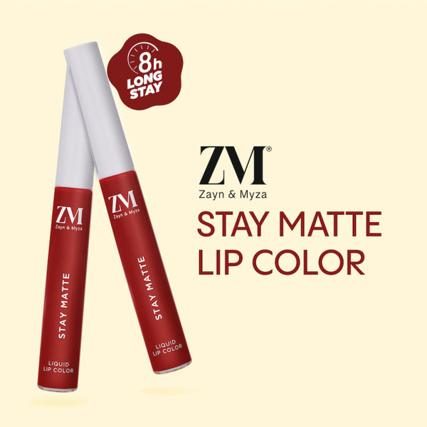 ZM Zayn & Myza Stay Matte Liquid Lip Color 6 ML