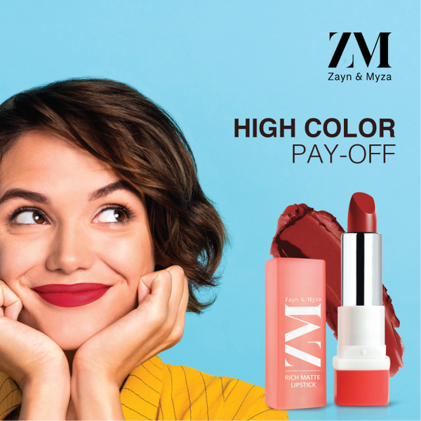 ZM Zayn & Myza Rich Matte Lipstick 4.2 GM